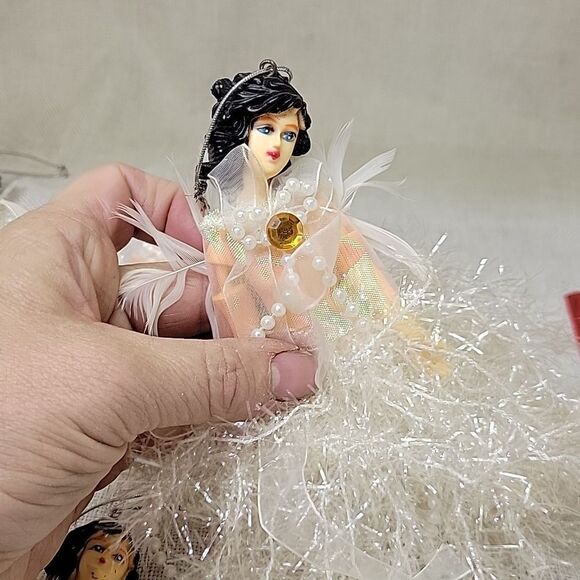 11 handmade dance doll Christmas ornaments. - Picture 9 of 12